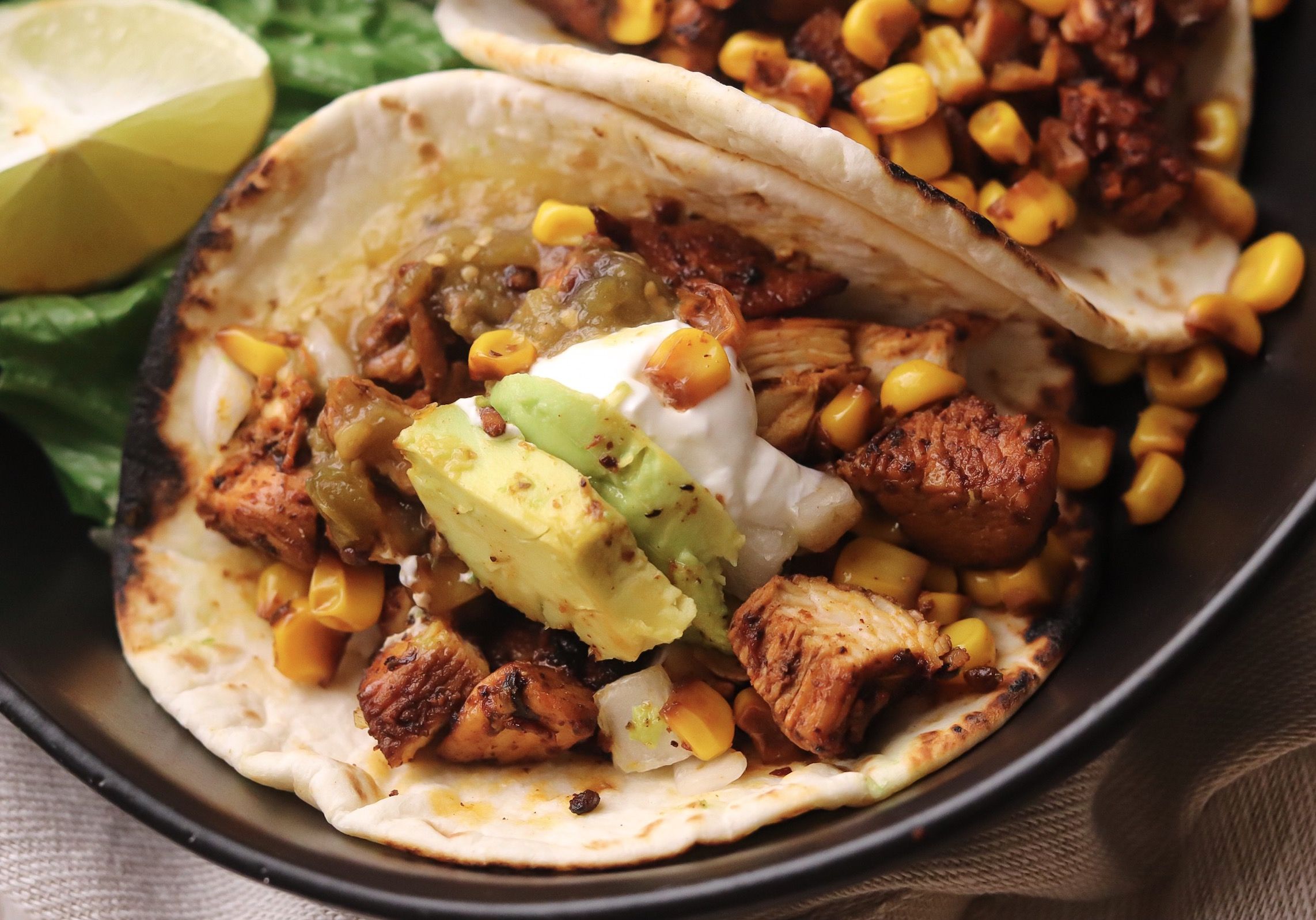 chipotle-lime-chicken-tacos-with-roasted-corn-by-spiced-nice-quick