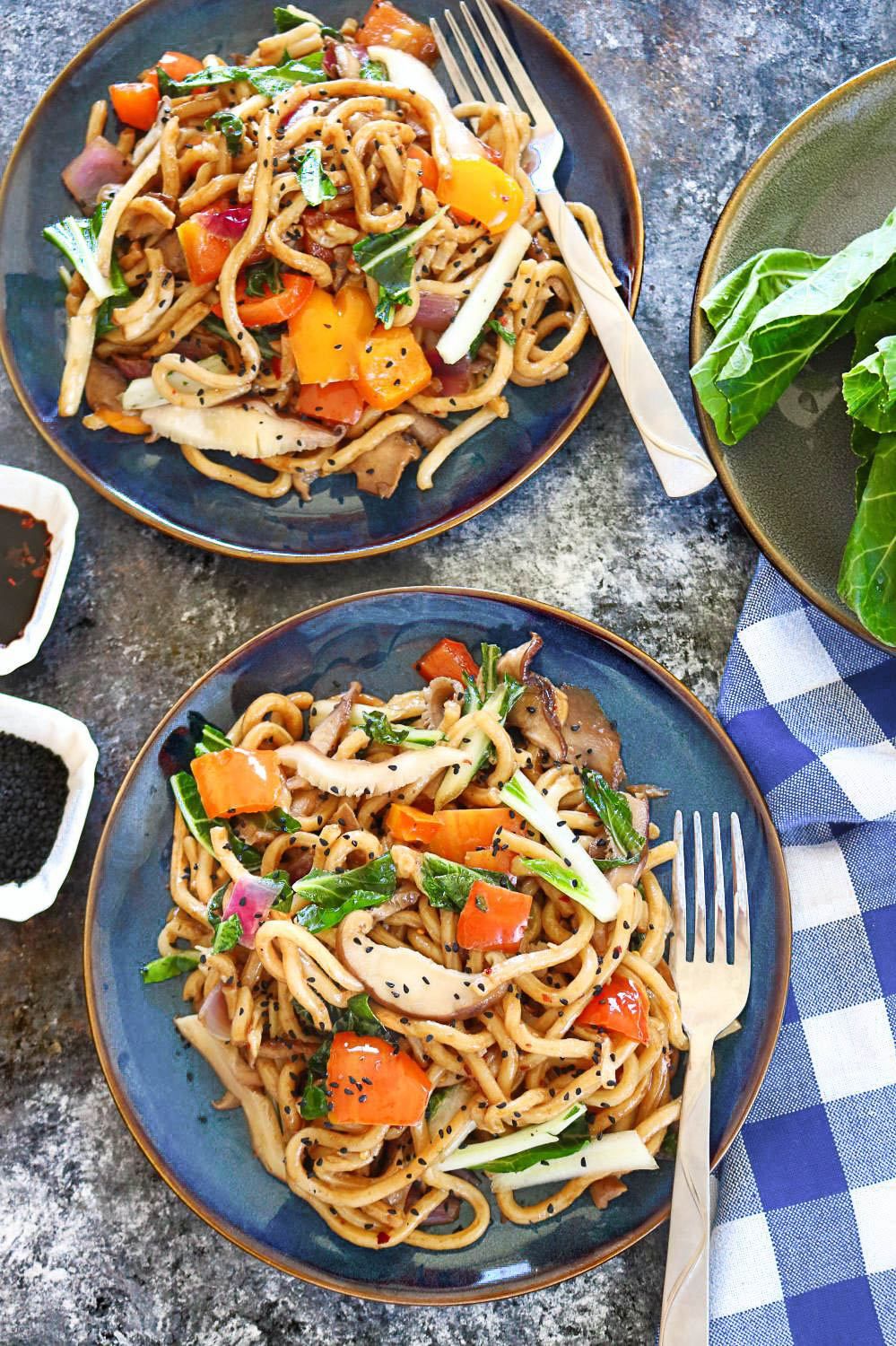 Stir Fry Udon Noodles Recipe The Feedfeed