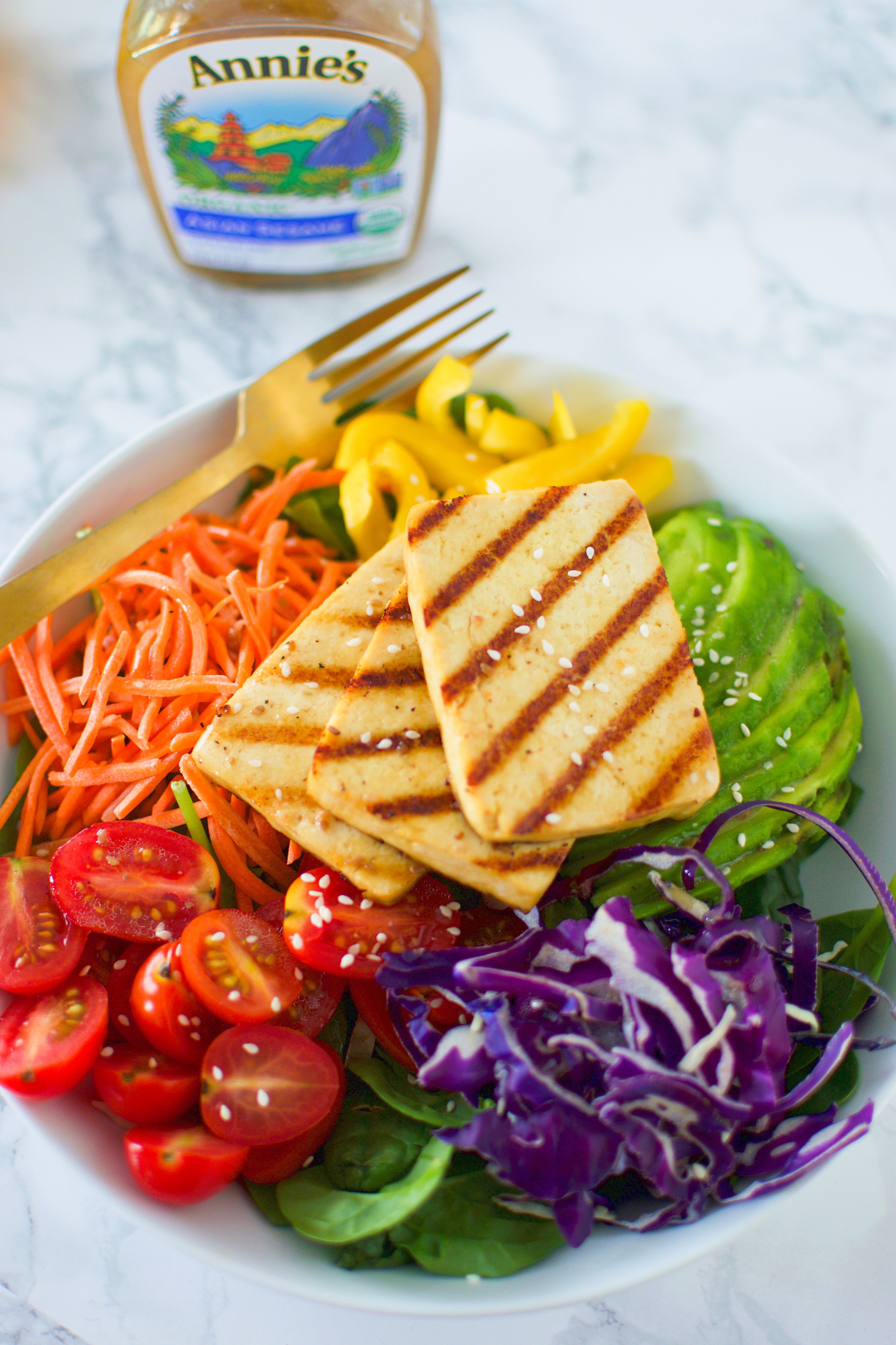 Marinated Grilled Tofu Salad Recipe The Feedfeed