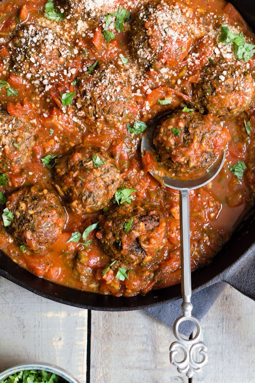 Mushroom Meatballs In Chermoula Sauce Recipe By Christine Ma The Feedfeed