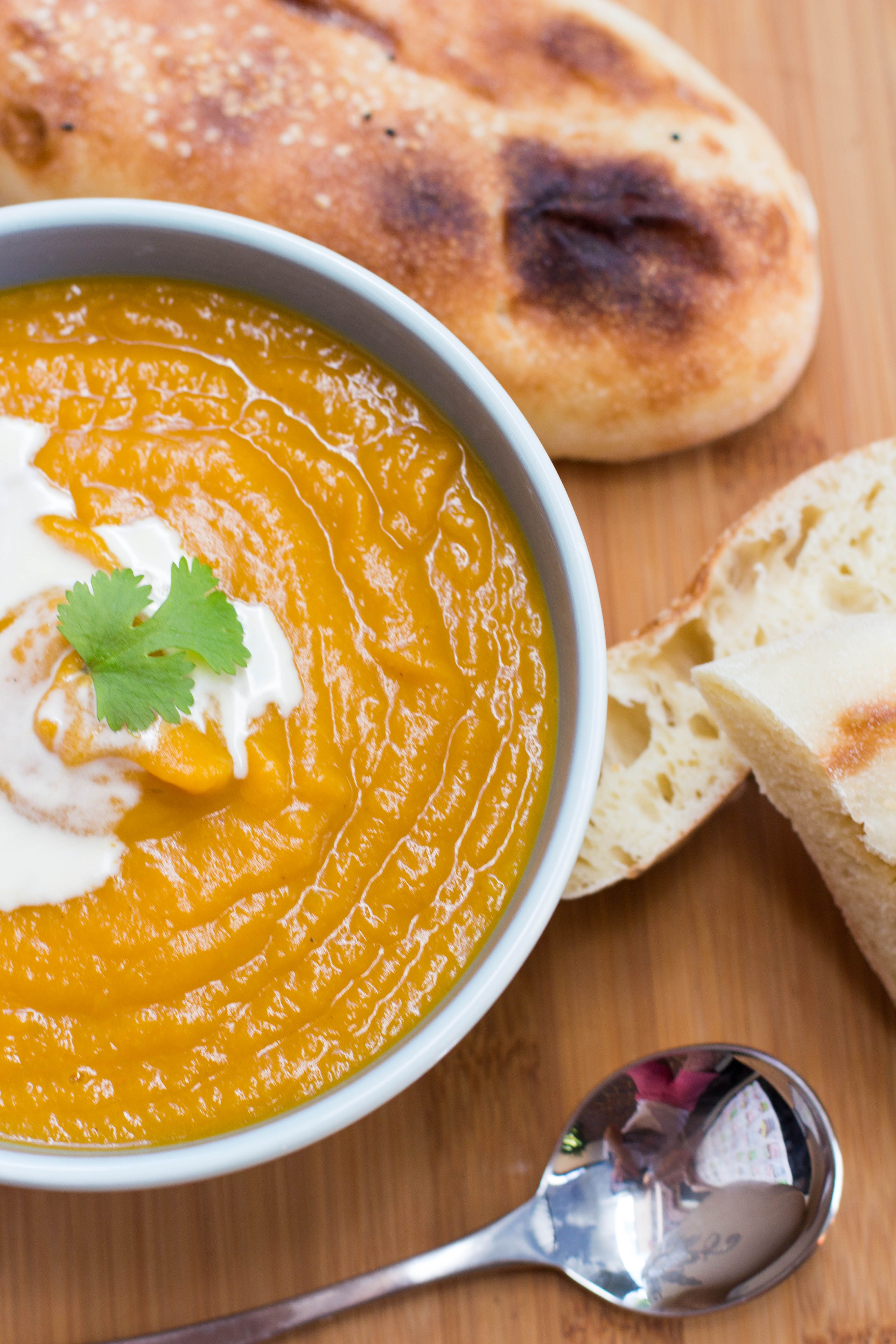 Roasted Pumpkin And Sweet Potato Soup Recipe The Feedfeed