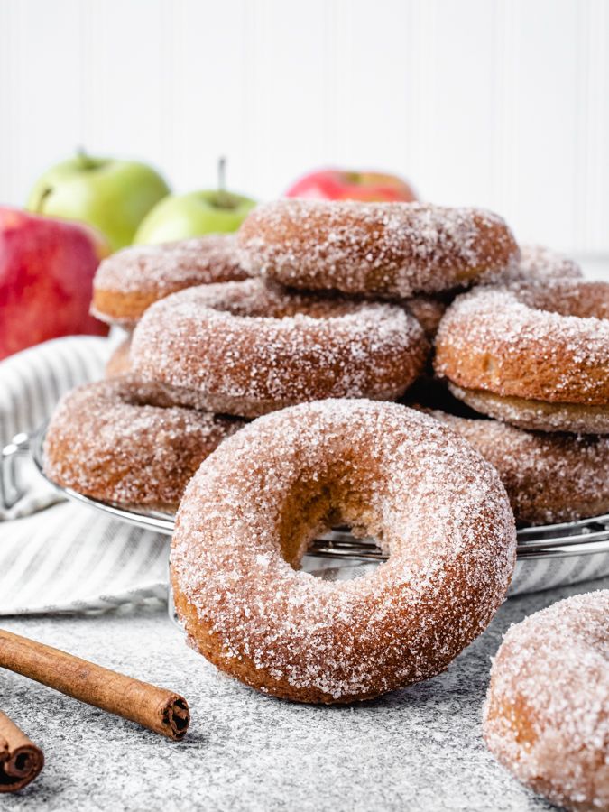 Baked Apple Cider Donuts Recipe | The Feedfeed