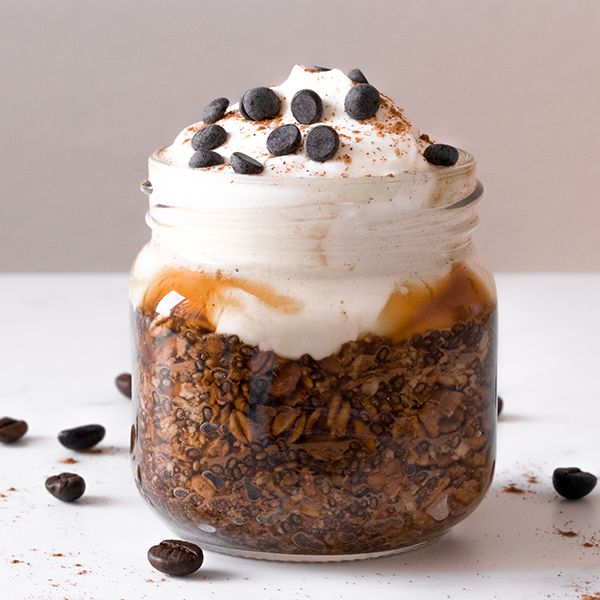 Chocolate and Coffee Overnight Rolled Oats Recipe The Feedfeed