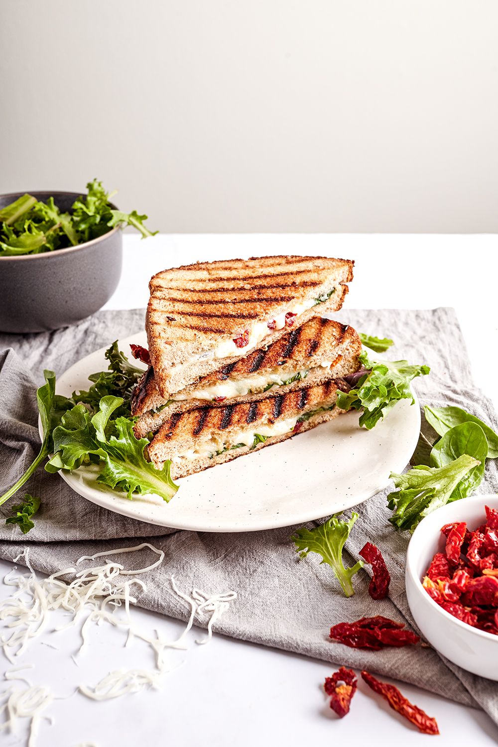 Feta Grilled Cheese with SunDried Tomatoes by tastyandfrenchy Quick