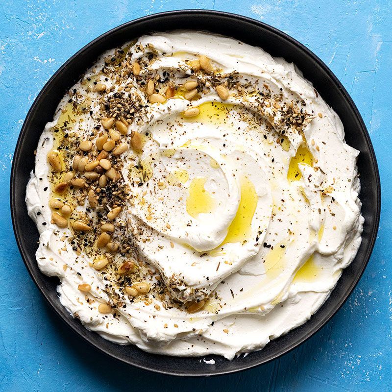 Labneh With Toasted Pine Nuts And Spices By Thehungrybites Quick Easy Recipe The Feedfeed