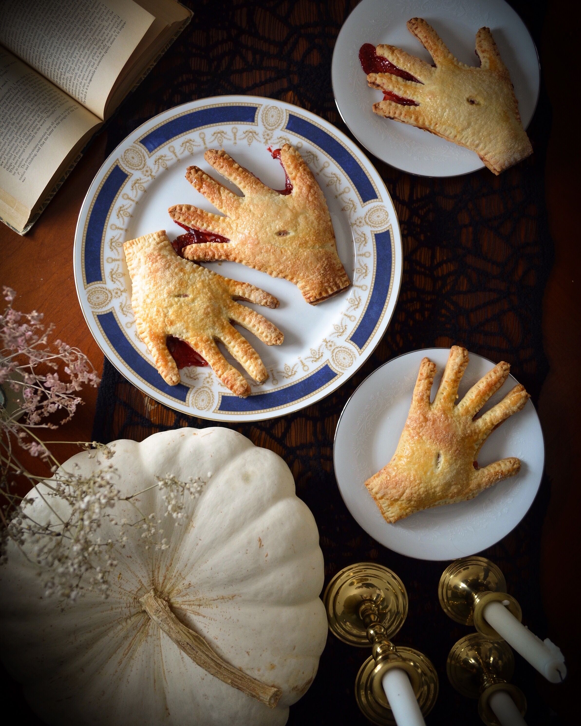 Addams Family Inspired Hand Pies Recipe The Feedfeed
