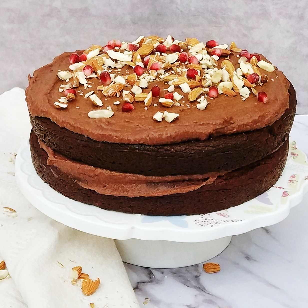 Honey Cake with Salted Caramel Ganache by inbalgam Quick & Easy