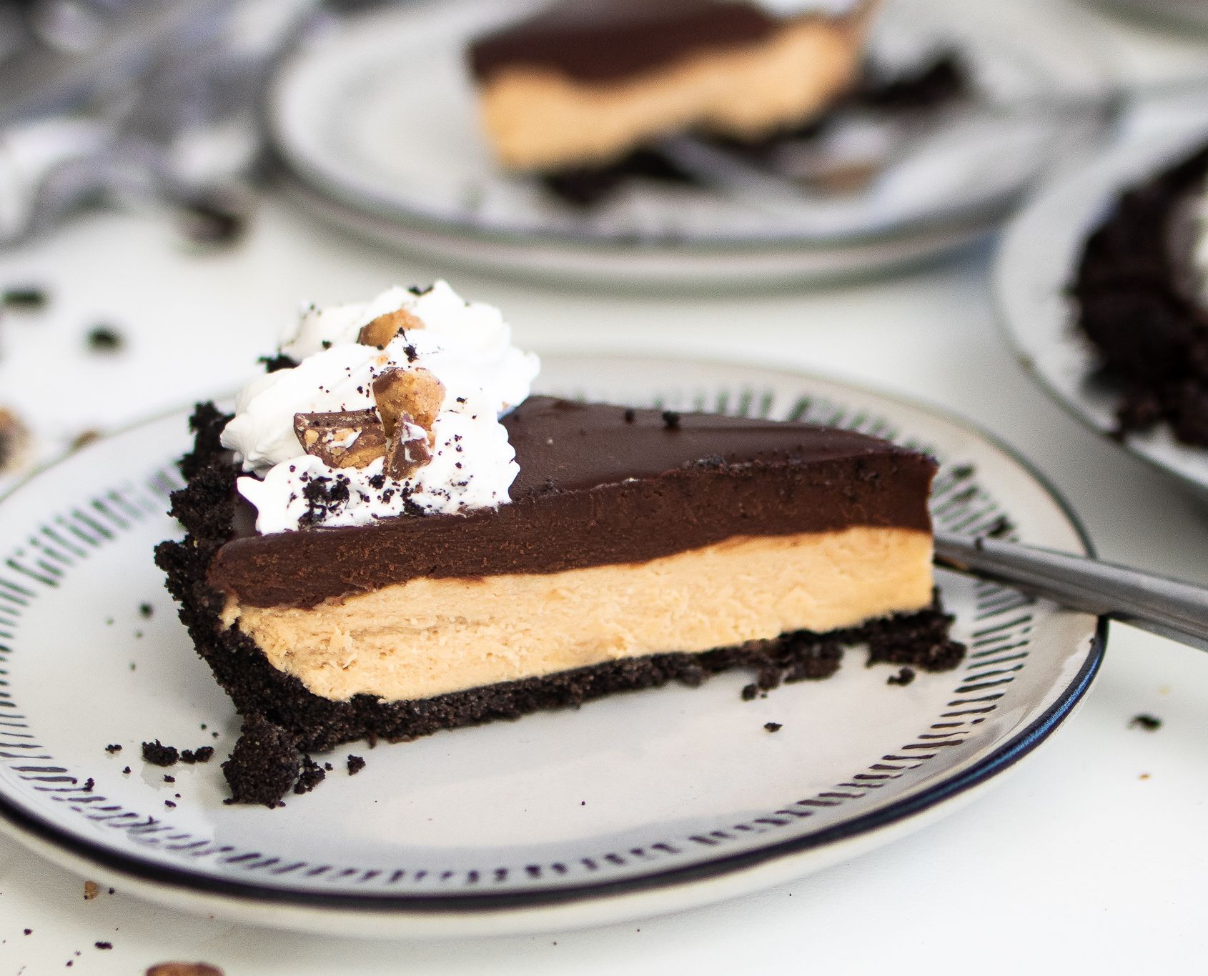 Peanut Butter and Chocolate Pie Recipe The Feedfeed