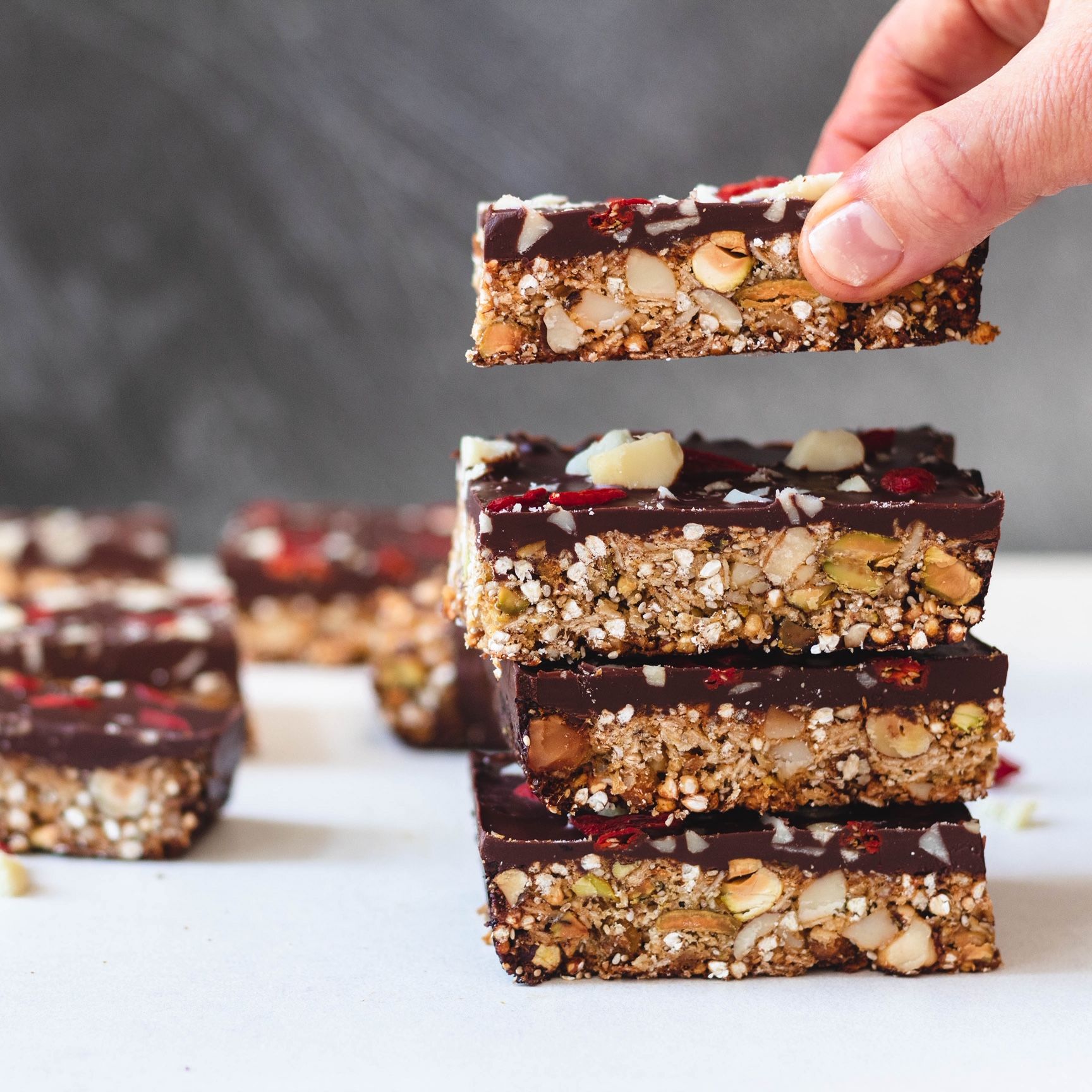 Dark Chocolate Superfood Bars Recipe | The Feedfeed