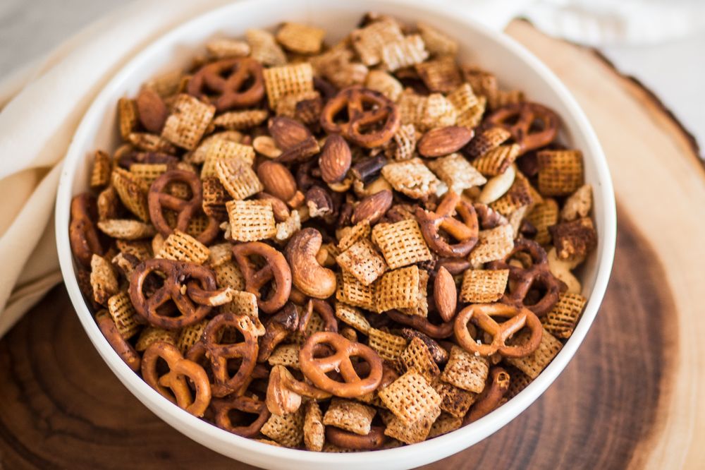 Air Fryer Chex Mix Recipe | The Feedfeed