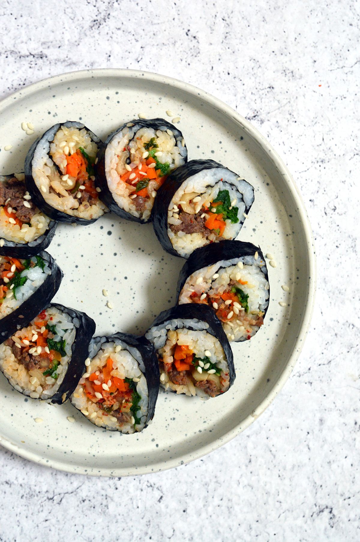 Kimchi Kimbap Recipe | The Feedfeed