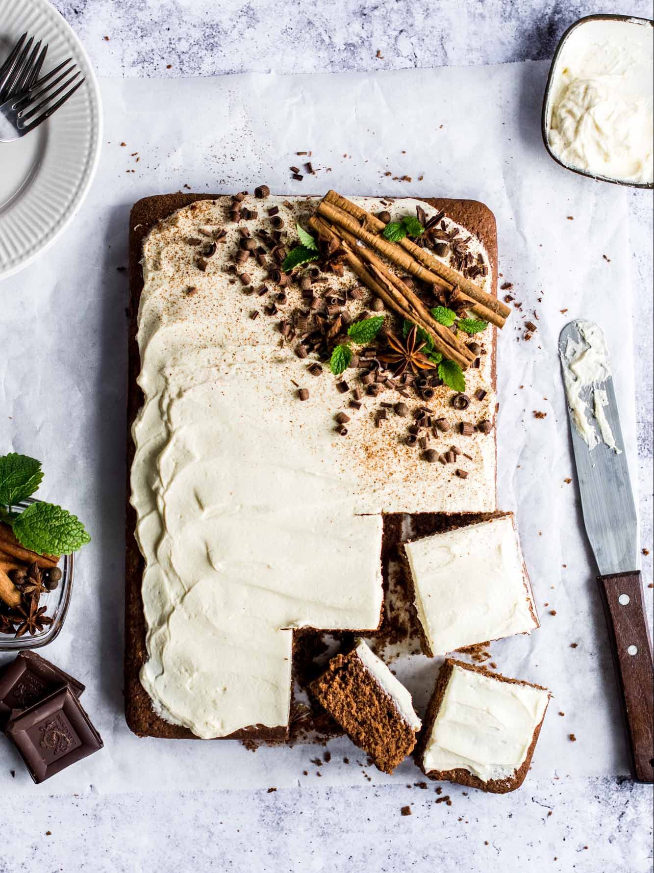 Spiced Chocolate Cake with Rum Frosting Recipe The Feedfeed