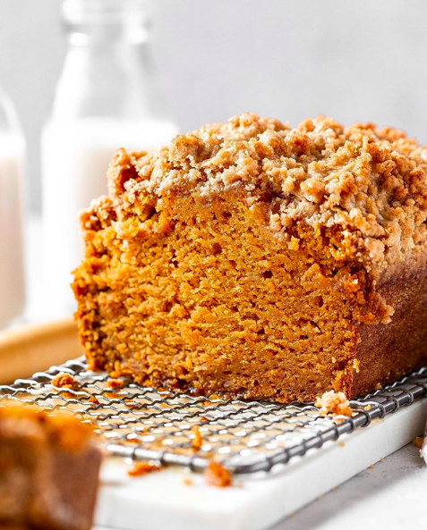 Maple Glazed Pumpkin Bread Recipe | The Feedfeed