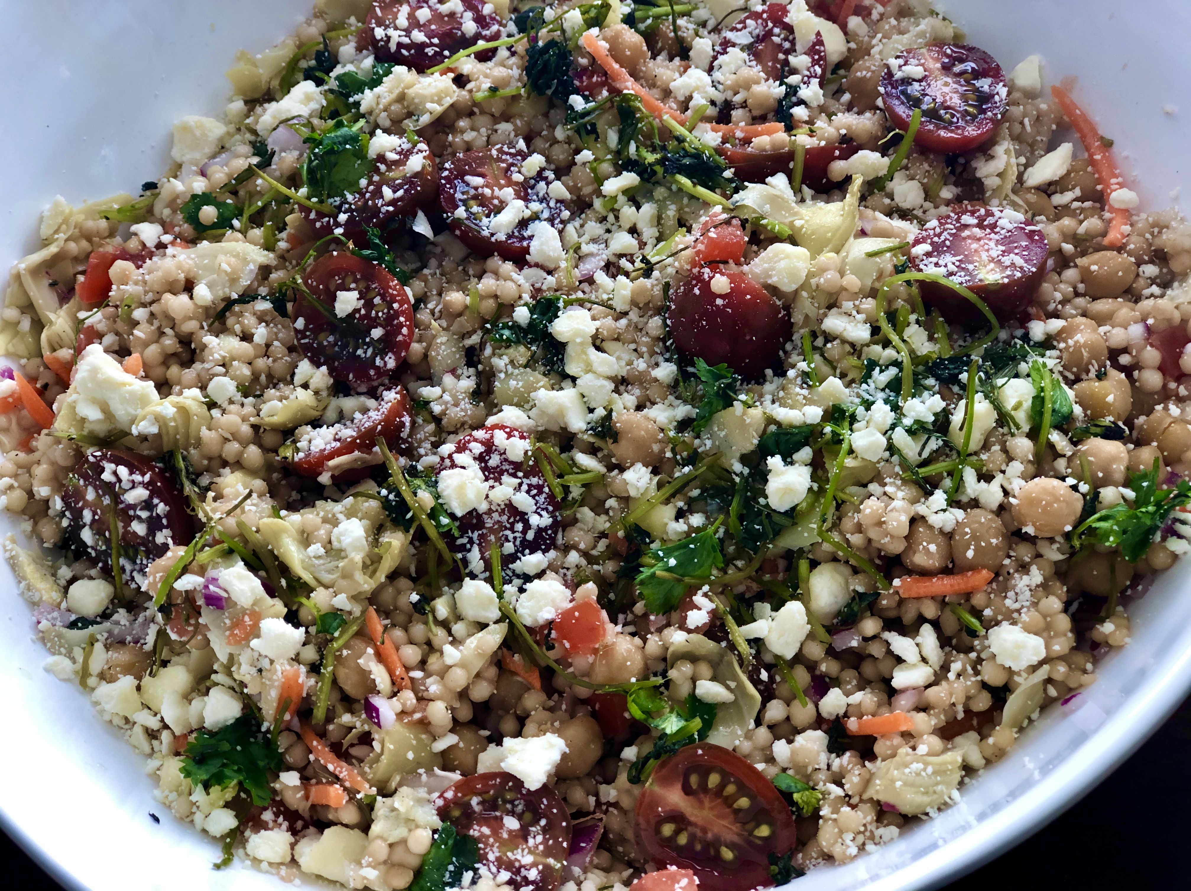 Maftoul Couscous Salad by sarchakra Quick & Easy Recipe The Feedfeed