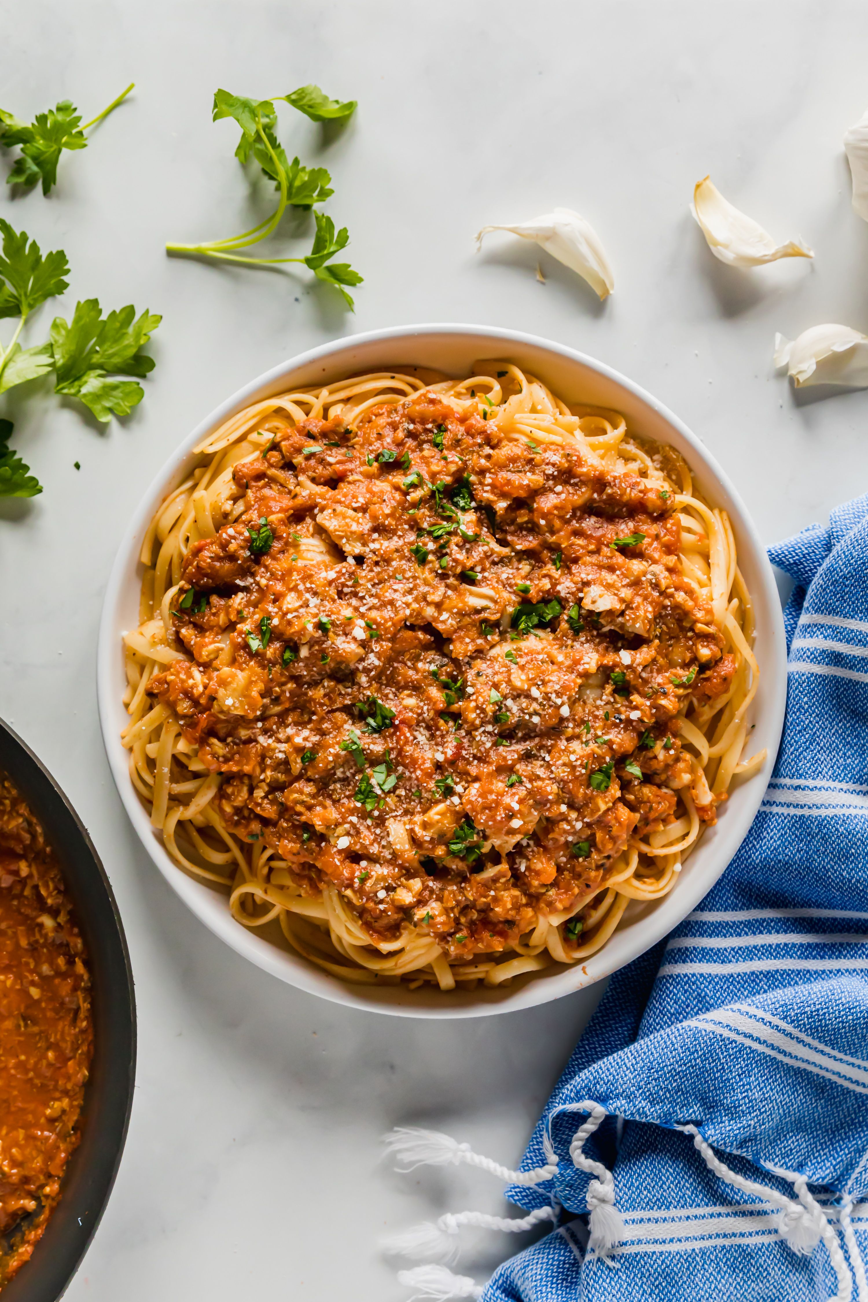 Tomato Clam Sauce with Linguine Recipe The Feedfeed