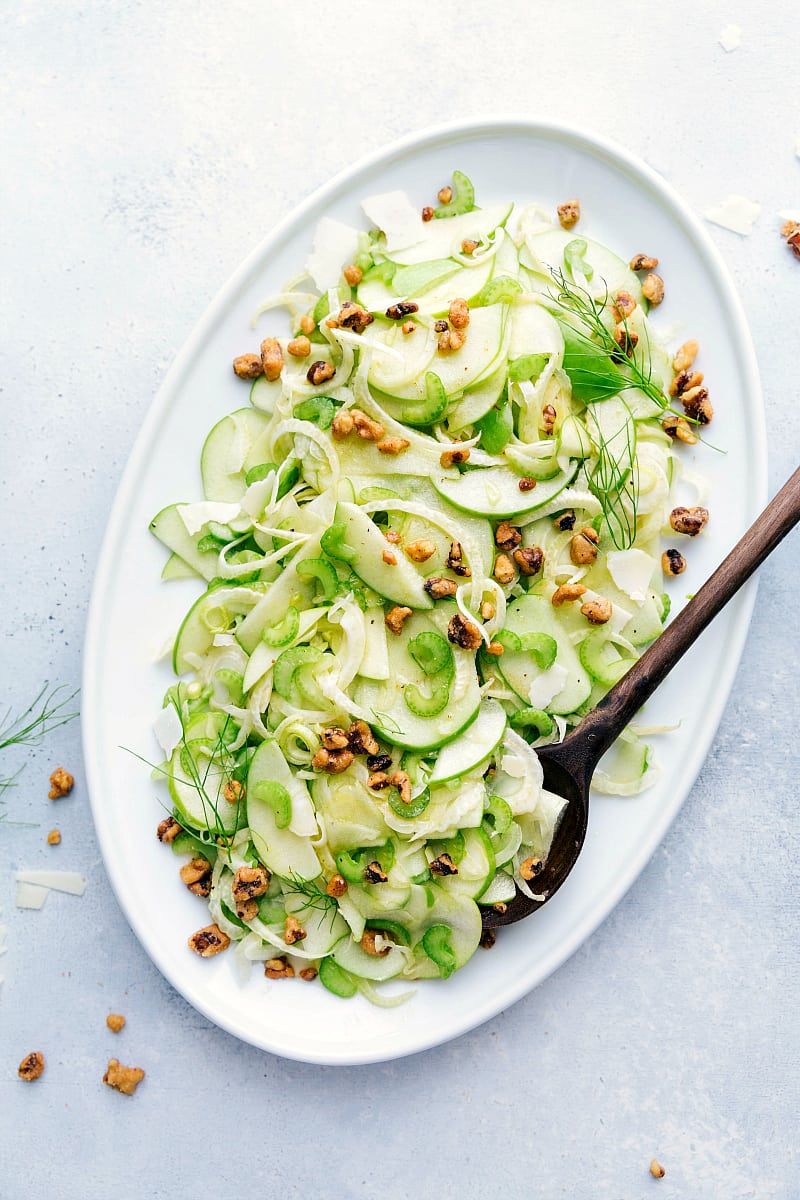 Green Apple Fennel Salad With Nuts Recipe The Feedfeed