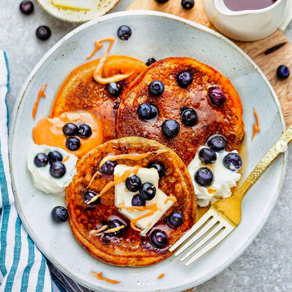 Almond Butter Pancakes by lifemadesweeter | Quick & Easy Recipe | The  Feedfeed