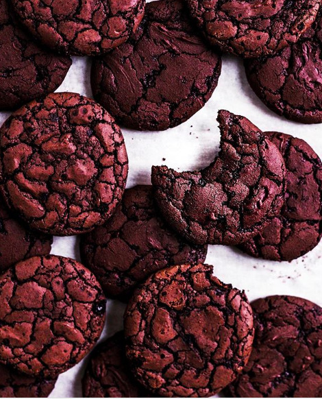 Double Chocolate Brownie Cookies Recipe By Sam Adler The Feedfeed