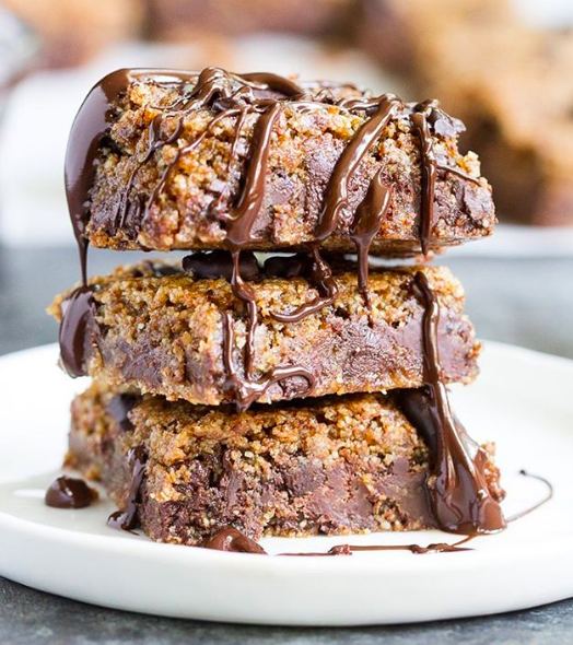 Almond Flour Chocolate Chip Blondies Recipe The Feedfeed