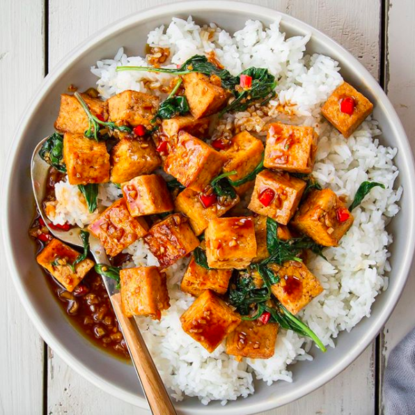 Thai Basil Chili Tofu Recipe | The Feedfeed