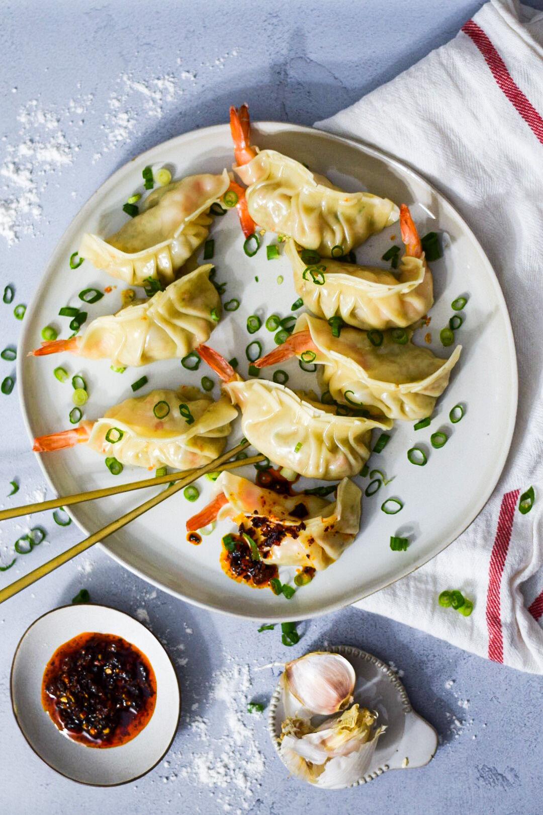 Shrimp and Vegetable Dumplings Recipe The Feedfeed