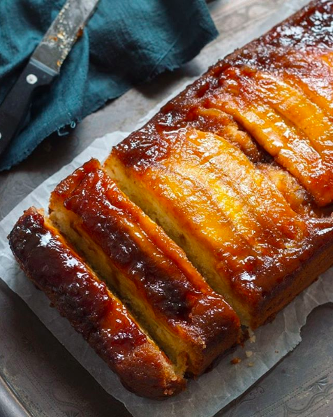 Sticky Banana Upside Down Cake By Prettysimplesweet Quick And Easy Recipe The Feedfeed 7847