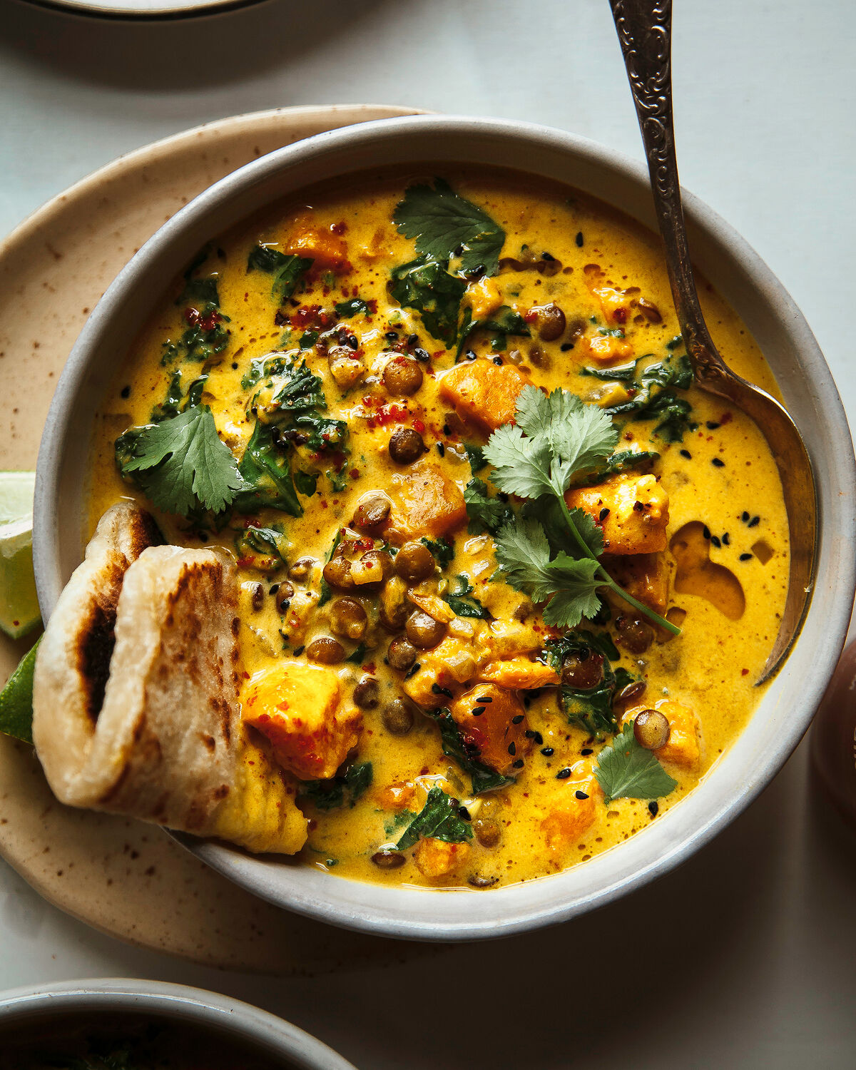 Gingered Sweet Potato Lentil and Coconut Milk Stew Recipe | The Feedfeed