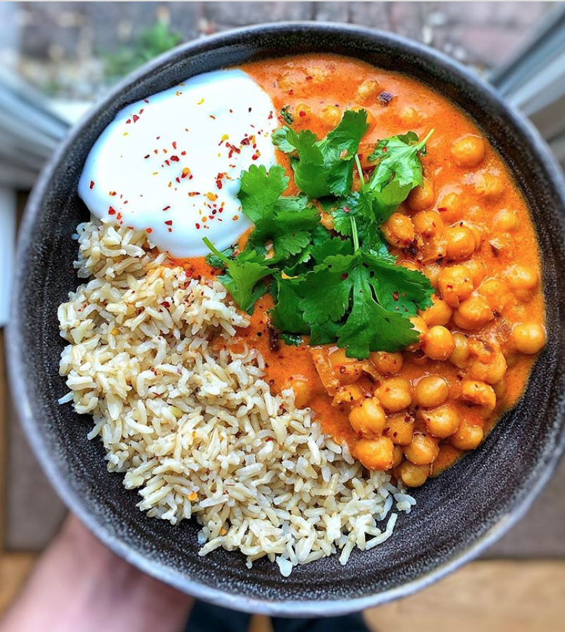 10-Minute Chickpea Curry Recipe | The Feedfeed