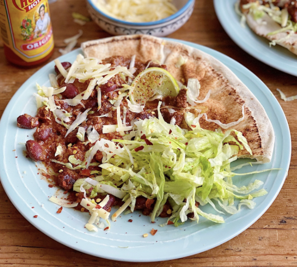 Burritos with Chili Con Carne Recipe The Feedfeed