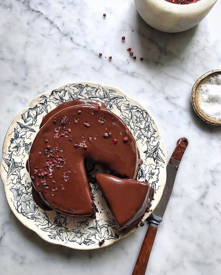 Gluten Free Double Chocolate Fudge Cake Recipe The Feedfeed