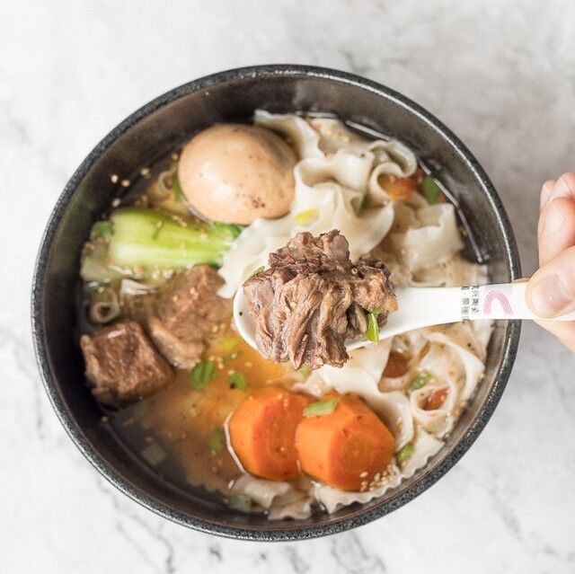 Asian Inspired Beef Noodle Soup Recipe | The Feedfeed