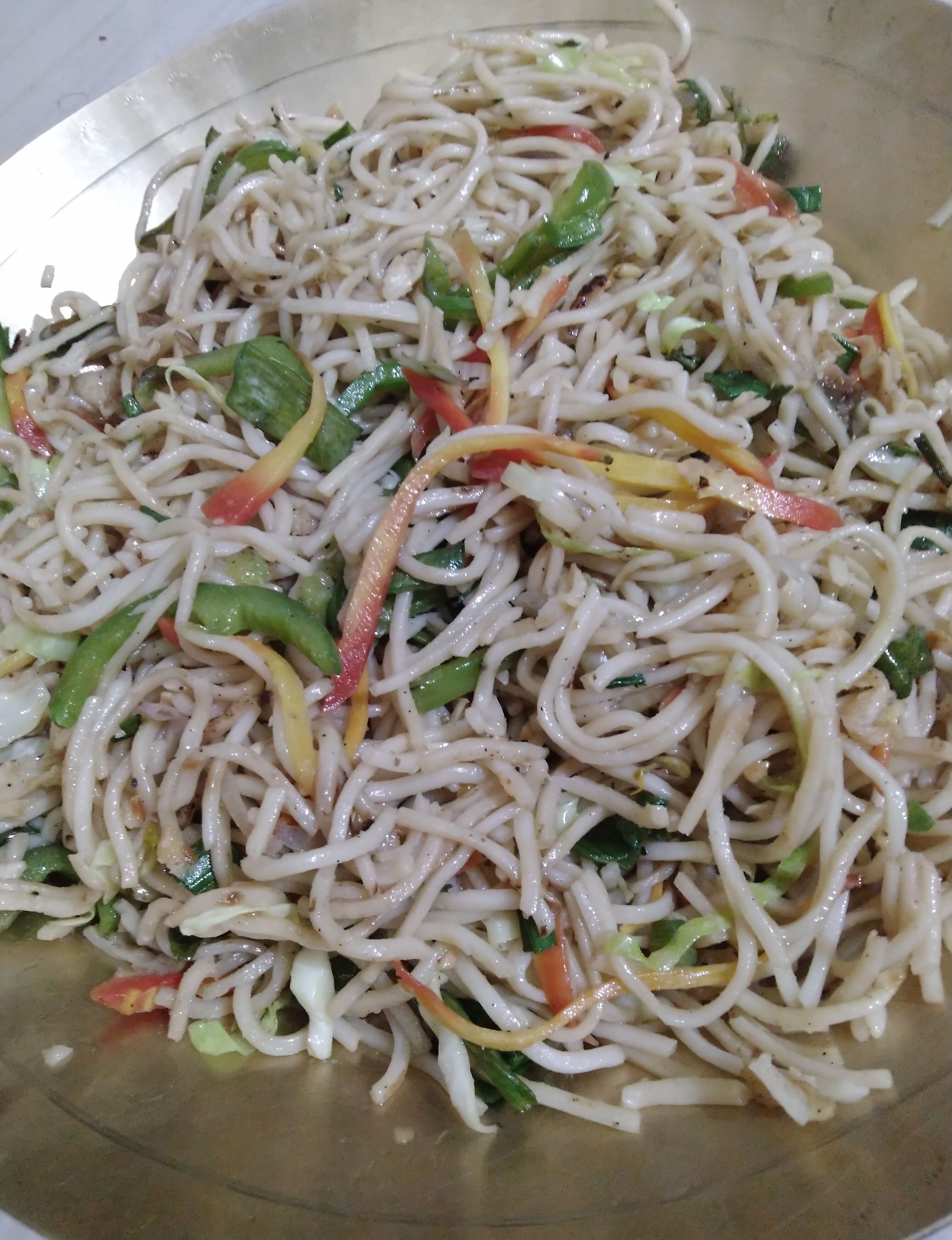 Mixed Hakka Noodles Veg Hakka Noodles By Amitroy Quick And Easy