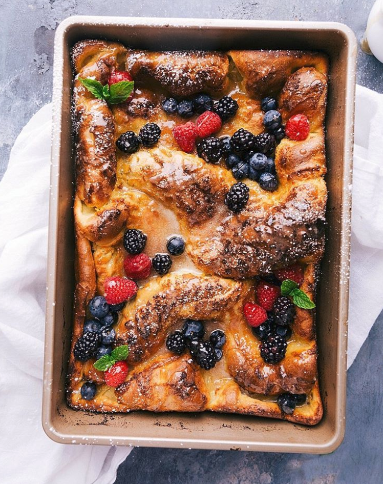 Fluffy Cinnamon Dutch Baby | The Feedfeed