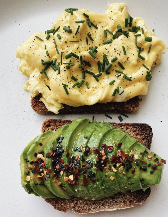 Scrambled Egg And Avocado Toast By Londonbruncher Quick Easy Recipe The Feedfeed