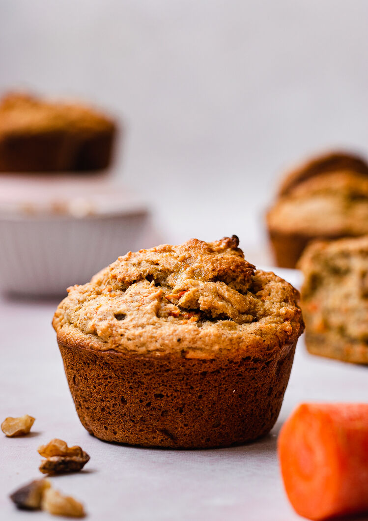 Carrot Banana Oat Muffins by ellielikescooking | Quick & Easy Recipe