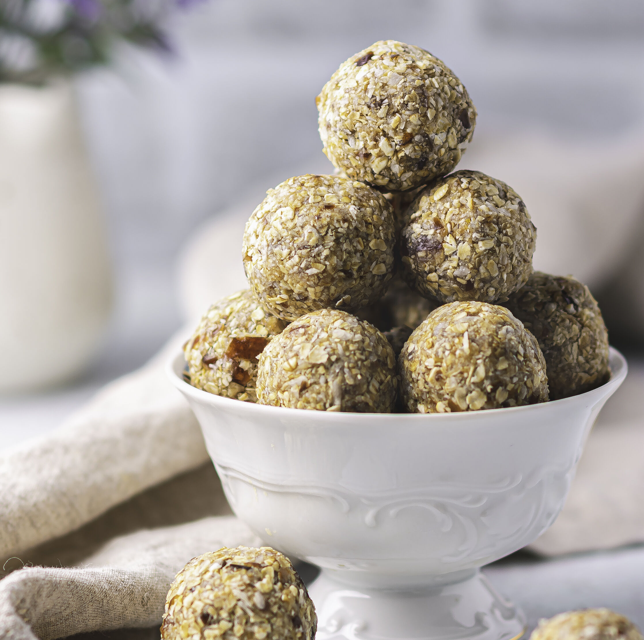 Oatmeal Energy Balls Recipe The Feedfeed