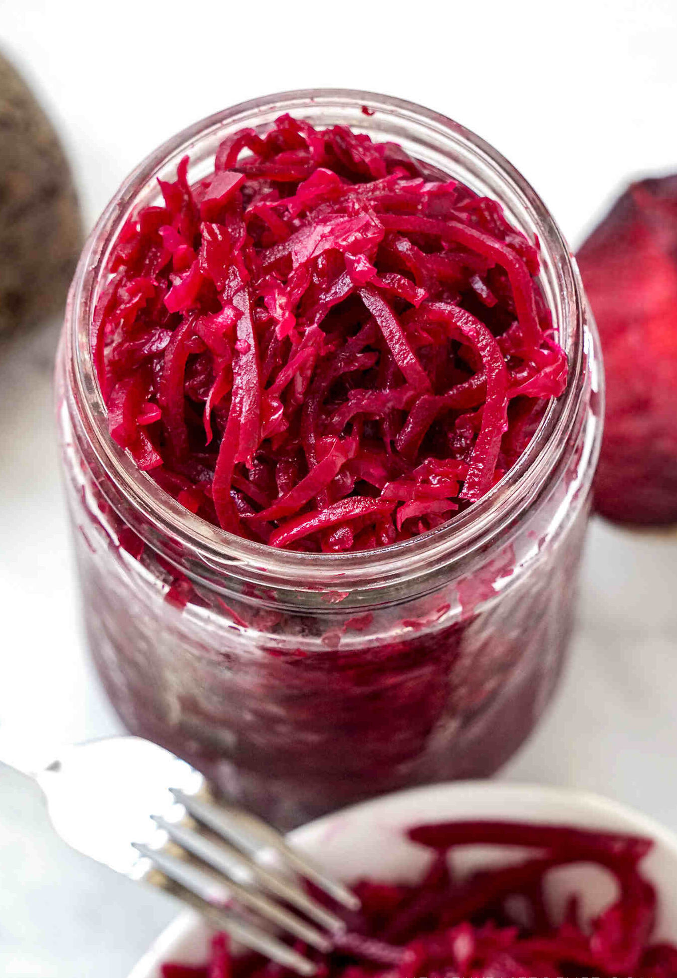 Fermented Beets And Cabbage By Healthytasteoflife Quick Easy Recipe The Feedfeed