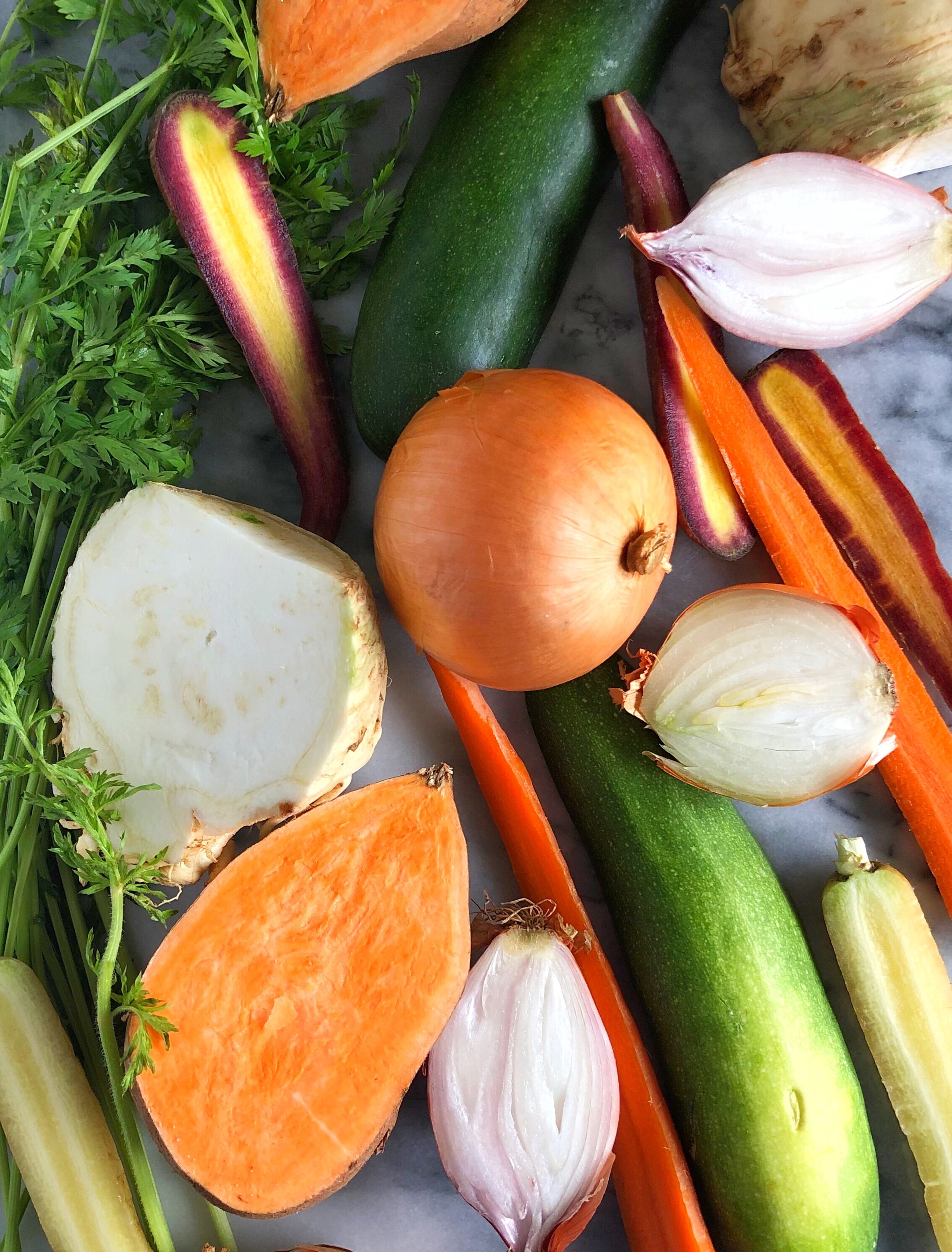 Homemade Vegetable Stock by thefeedfeed Quick & Easy Recipe The