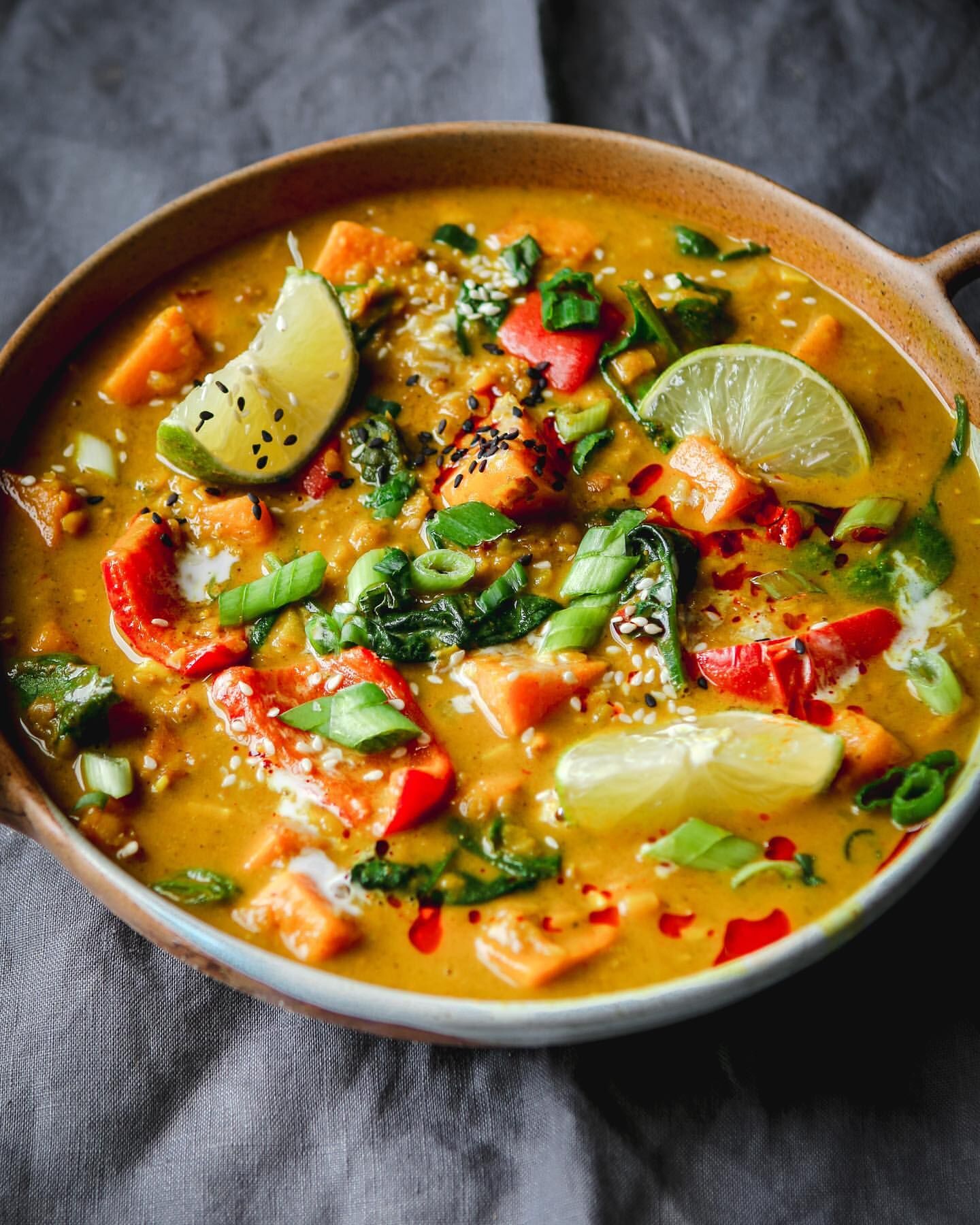 Thai peanut sales coconut curry