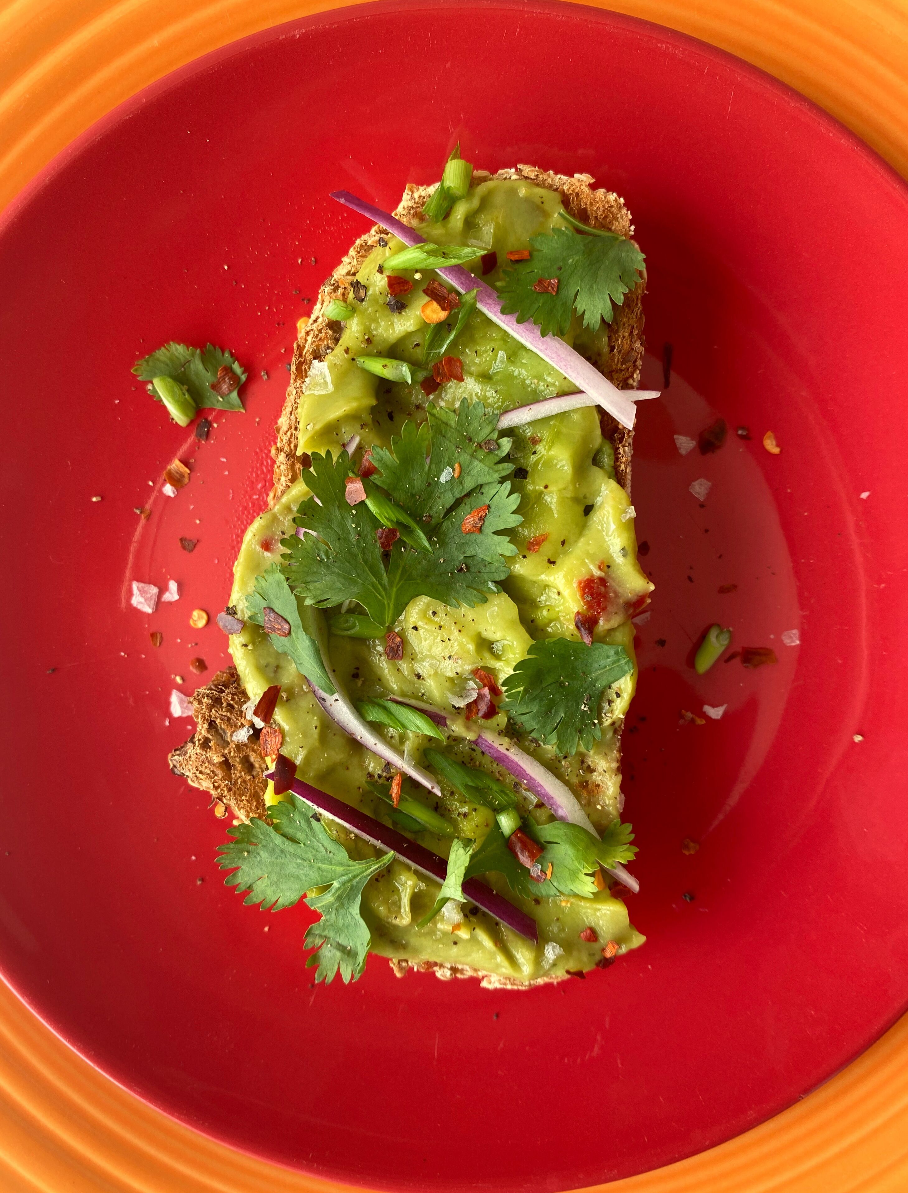 Guacamole Toast Recipe The Feedfeed