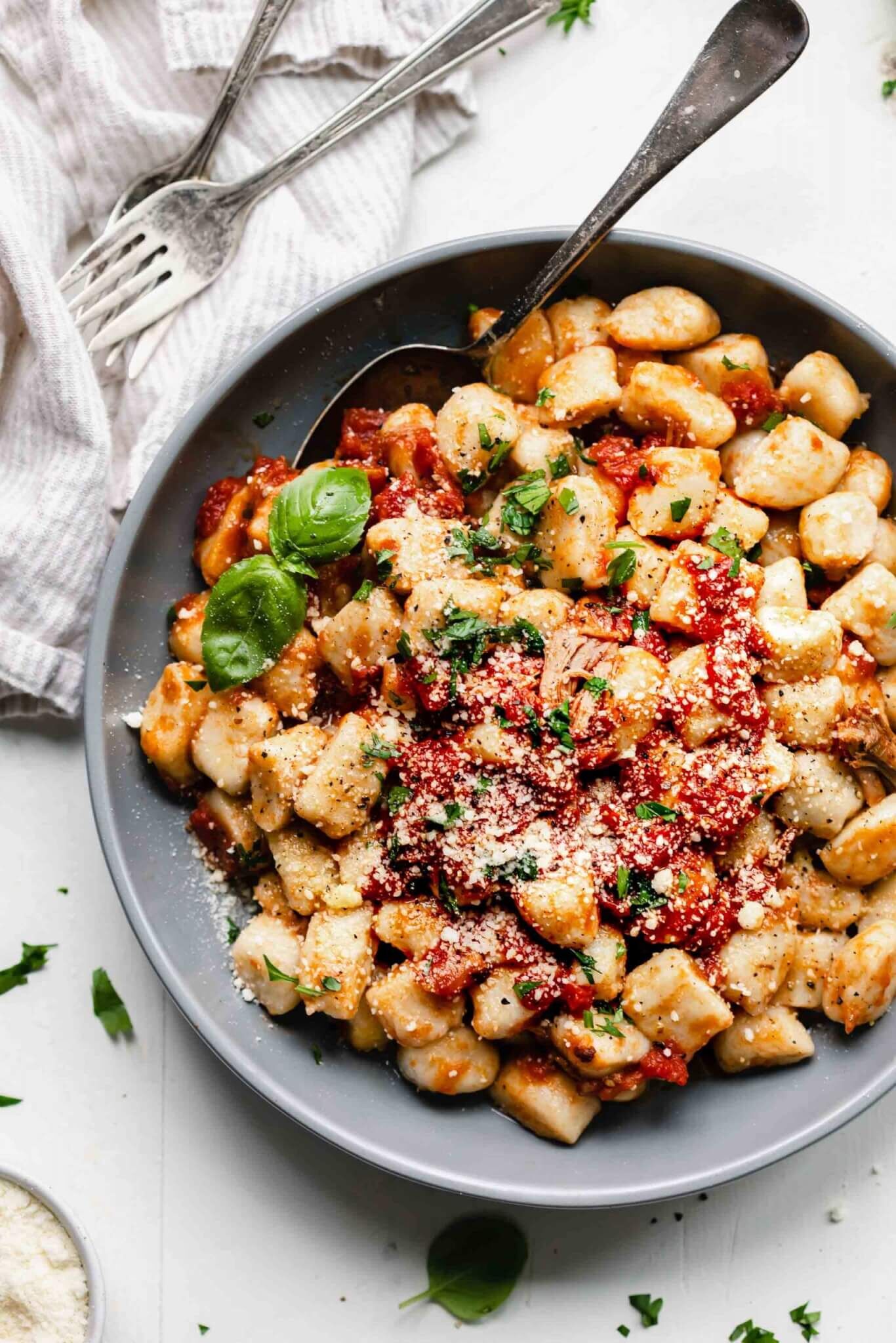 Potato Gnocchi with Tomato Sauce Recipe | The Feedfeed