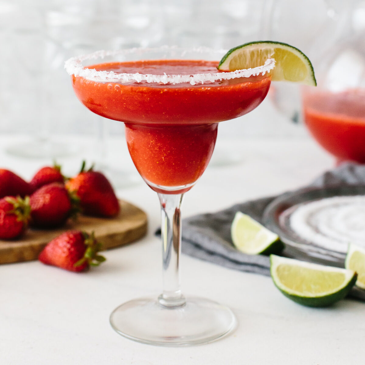 Frozen Strawberry Margarita Recipe | The Feedfeed