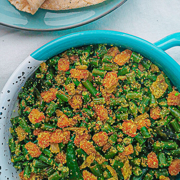 Green Beans and Carrot Stir Fry (Indian Poriyal) Recipe The Feedfeed