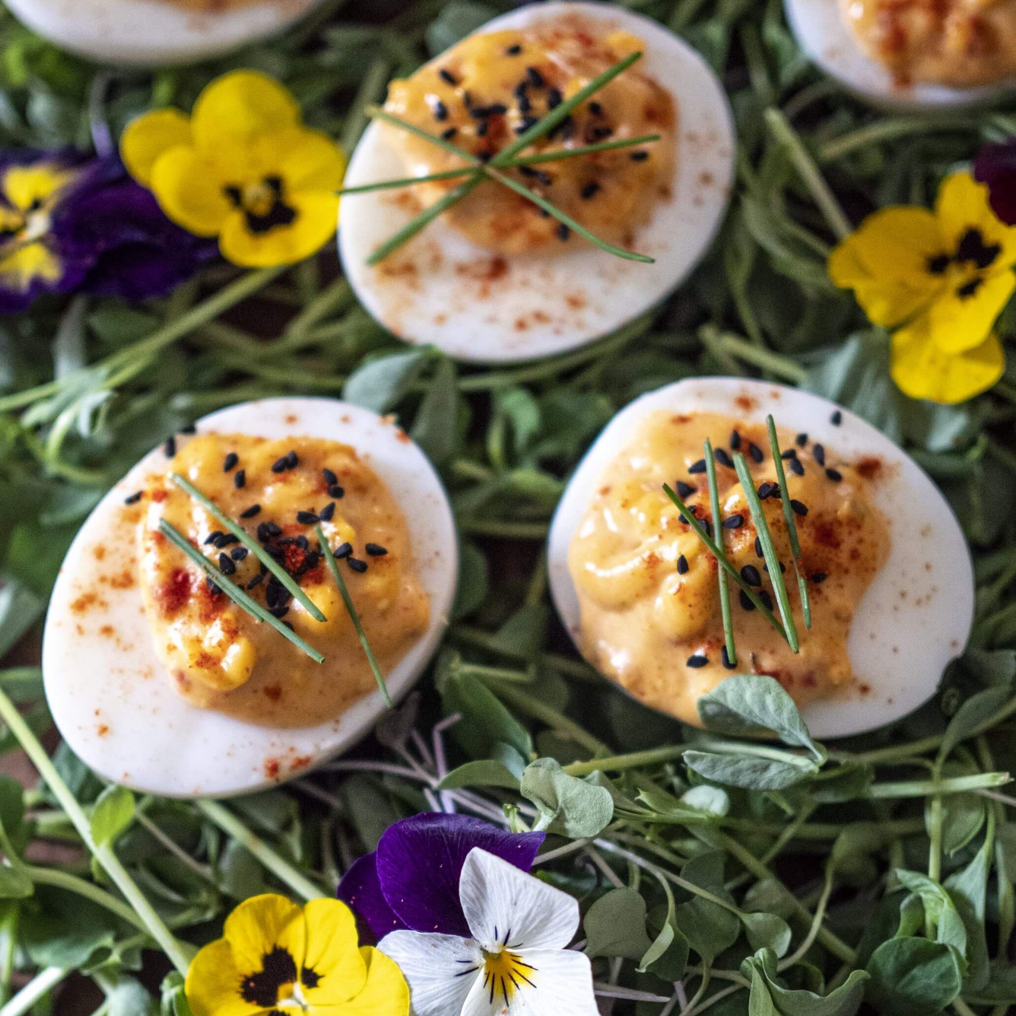 Devilled Eggs, Nigella's Recipes