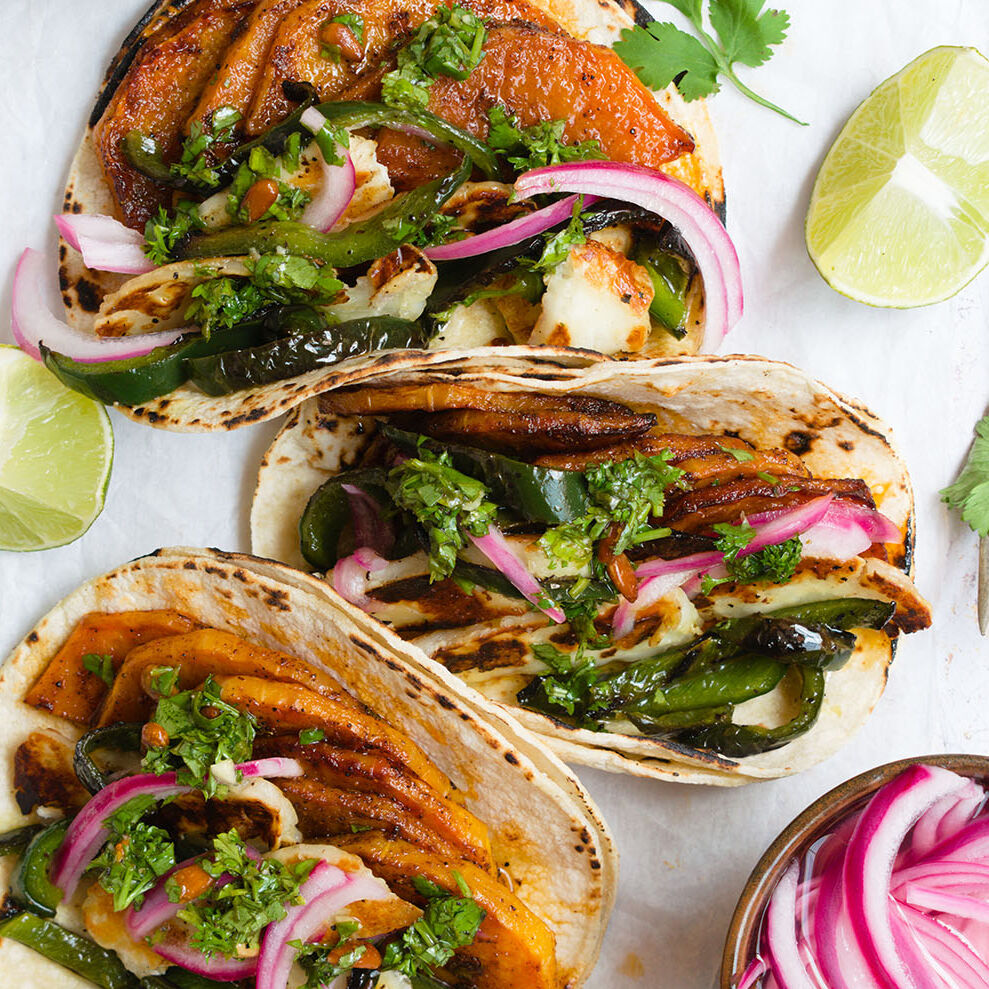 Butternut Squash and Halloumi Tacos by cherryonmysundae | Quick & Easy ...