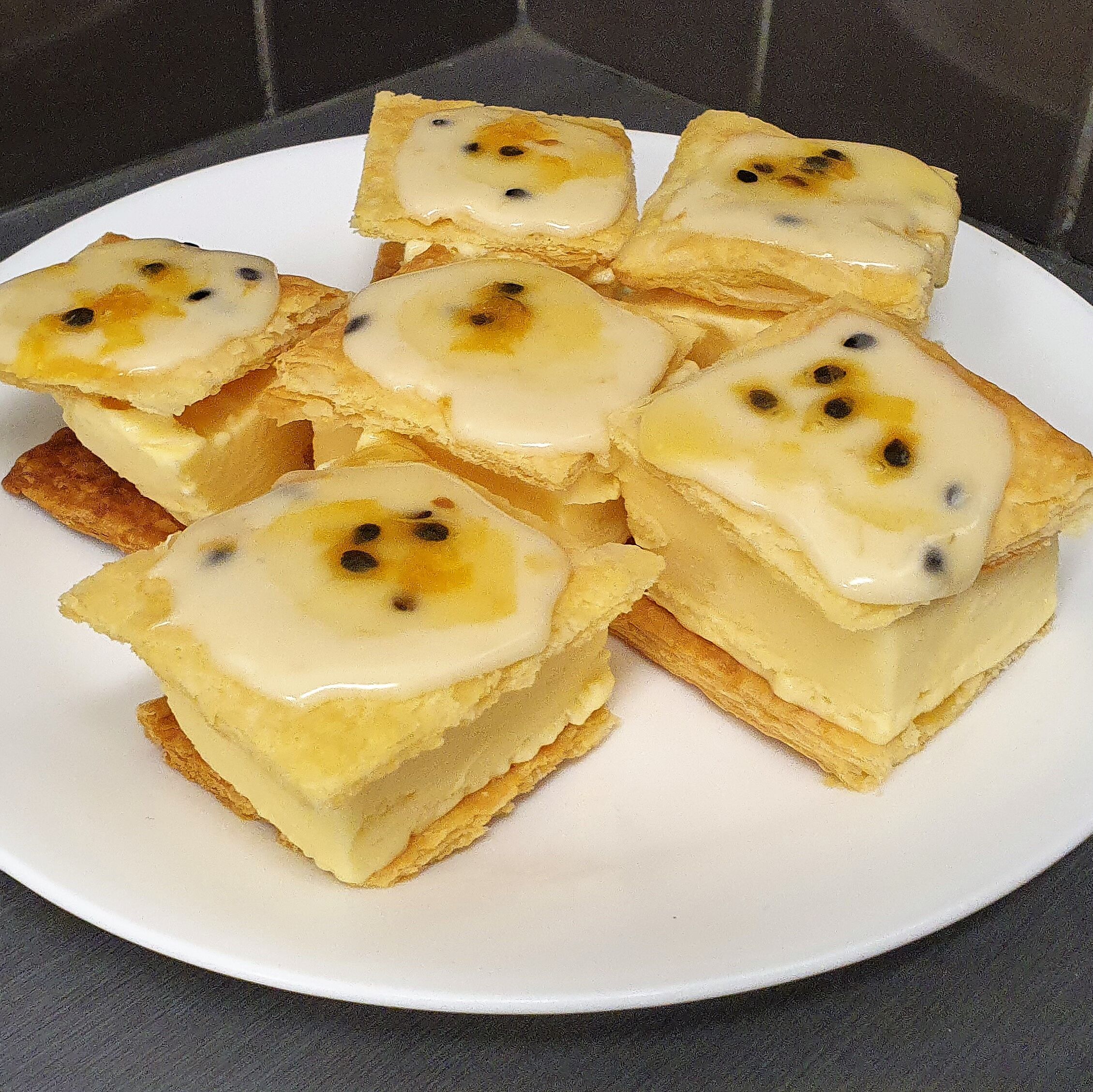 Vanilla Slice ice cream Recipe The Feedfeed