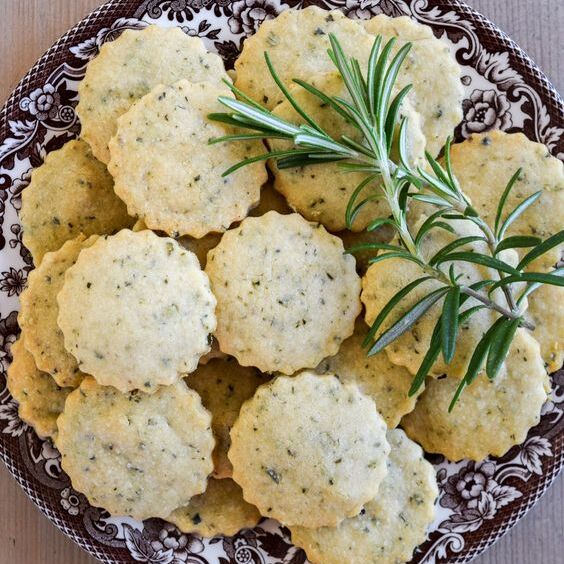 Rosemary and Parmesan Crackers Recipe The Feedfeed
