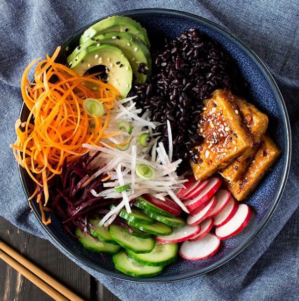 Tofu Sushi Bowl by lazycatkitchen Quick & Easy Recipe The Feedfeed