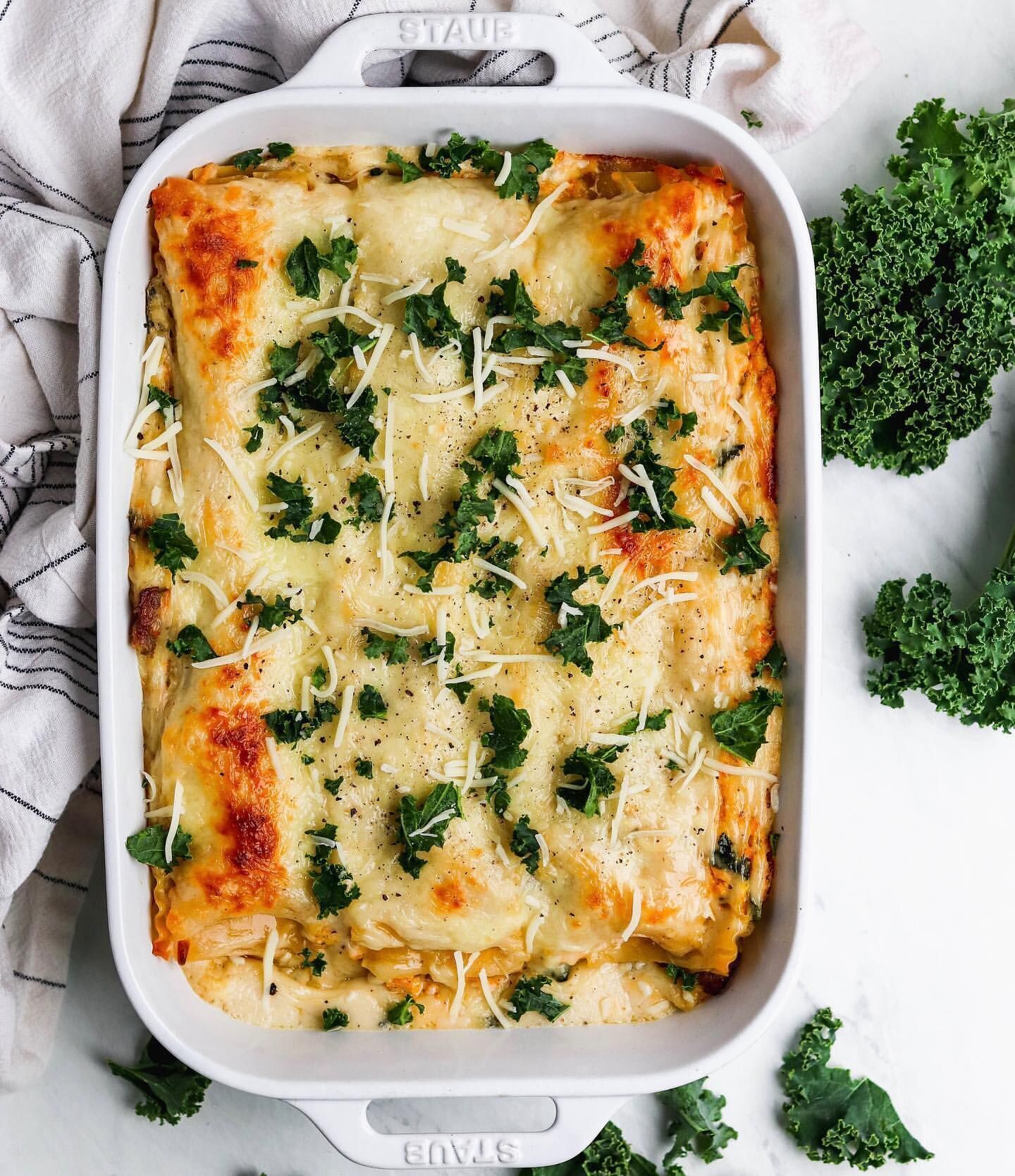 Butternut Squash and Kale Lasagna by fortheloveofgourmet | Quick & Easy ...