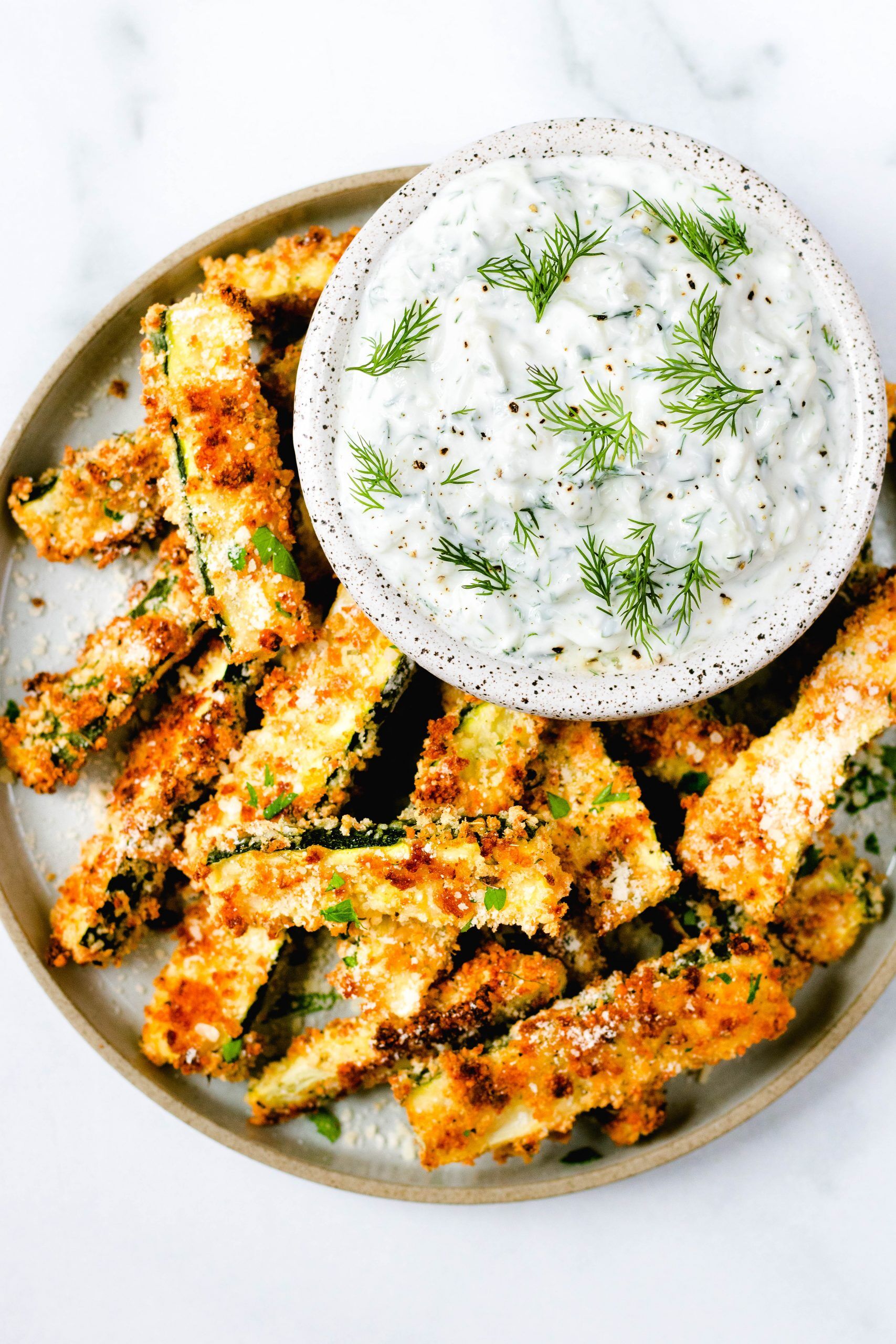 Parmesan Baked Zucchini Fries Recipe | The Feedfeed